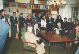 Konzert zum Abschlluss des Kolloquiums Brasil 2001 des ISMPS/ABE im Haus der Kirchenmusik 2001. Ltg. A.A.Bispo